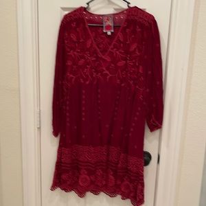 Johnny Was size L tunic.